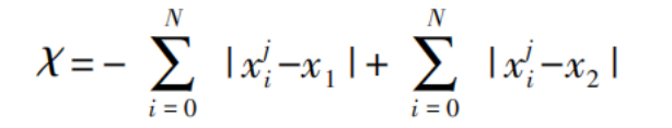 Feature importance calculation formula